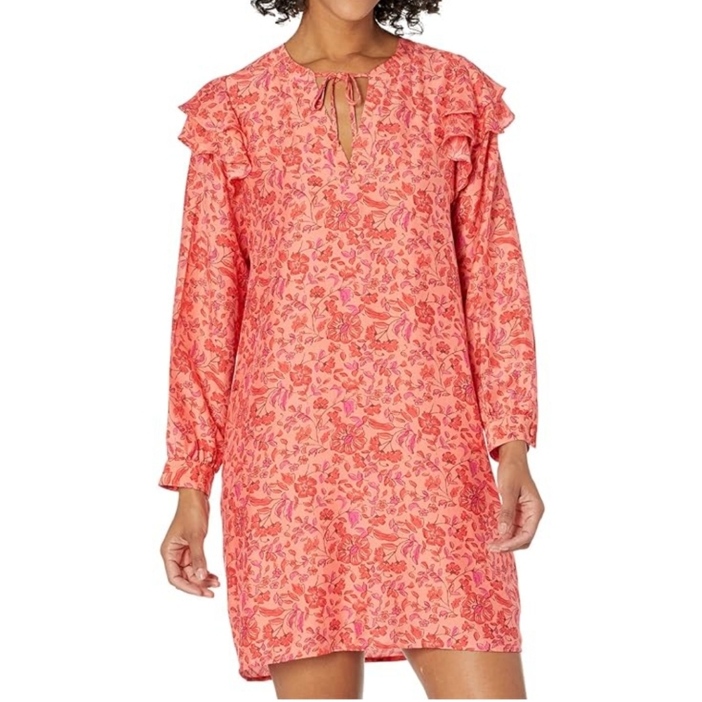 Vineyard vines helenium floral Vineyard tunic dress size XL